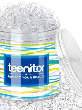 Clear Elastic Hair Bands, 2000pcs Mini Hair Rubber Bands, Hair Ties, Soft Hair E